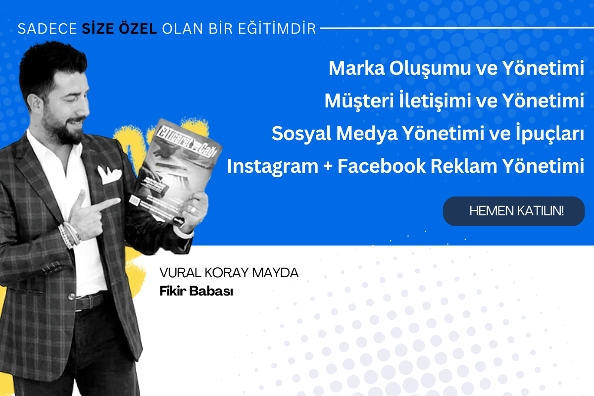Marka Oluşumu ve Yönetimi + Sosyal Medya + Dijital Pazarlama + Kişisel Gelişim